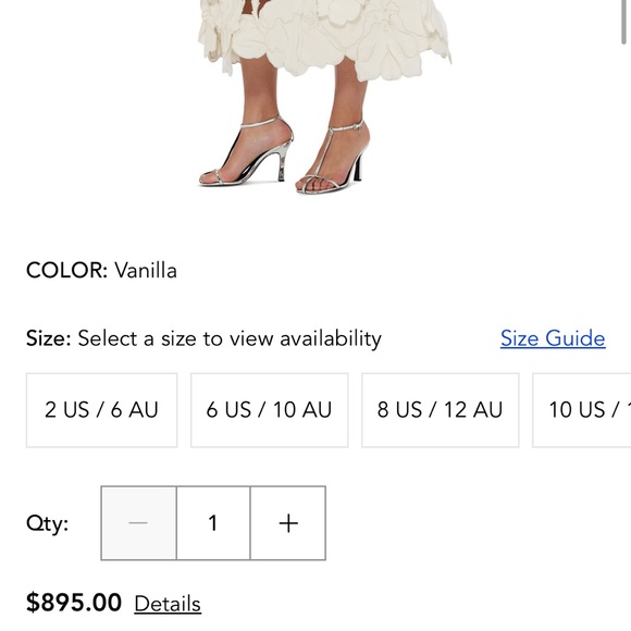 LEO LIN Cleo Appliqué Sleeveless Midi Dress - Picture 4 of 5